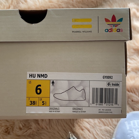 Adidas and Pharrell HU NMD sneakers